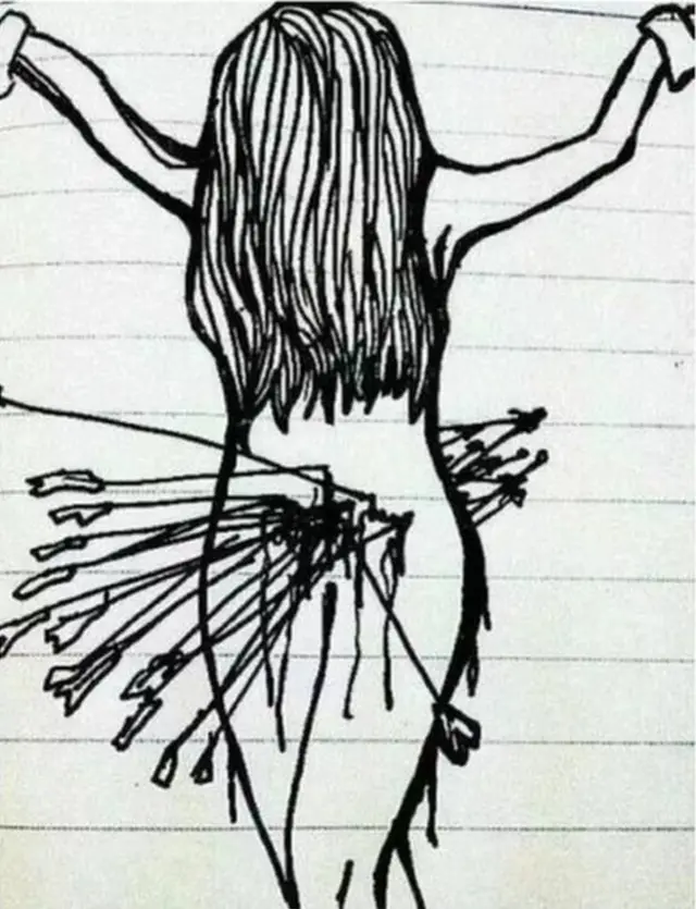 ඔසප් වේදනාව පෙන්වා දීමට චීන තරුණියක් ගත් උත්සාහයක්