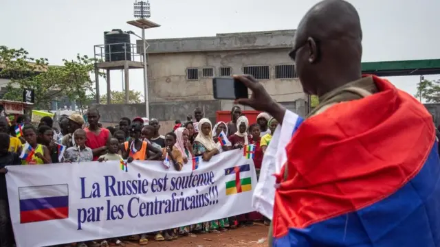 акція на підтримку Росії в ЦАР
