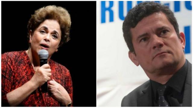 Dilma Rousseff e Sergio Moro