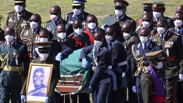 Abategetsi bitavye kwunamira Kenneth Kaunda, Lusaka, 02/07/2021