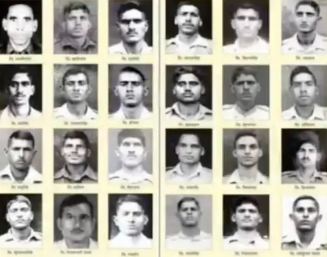 రెజాంగ్ లా వద్ద యుద్ధంలో మరణించినవారు