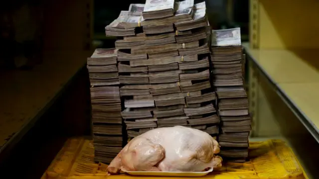 Hiperinflación en Venezuela.