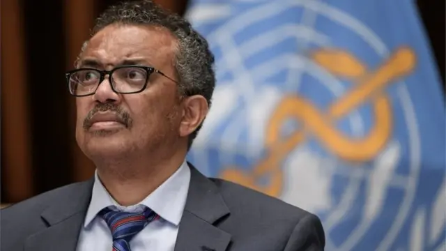 RetratoTedros Adhanom Ghebreyesus, diretor-geral da OMS