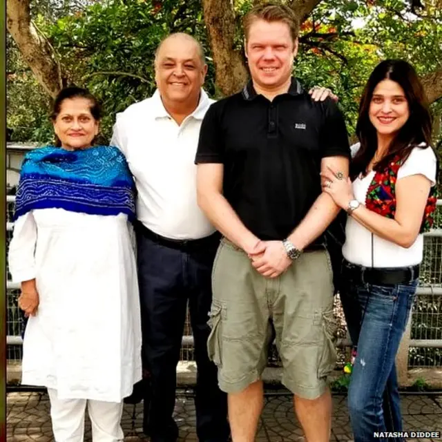 नताशा दिद्दी, द गटलेस फ़ूडी, परिवार