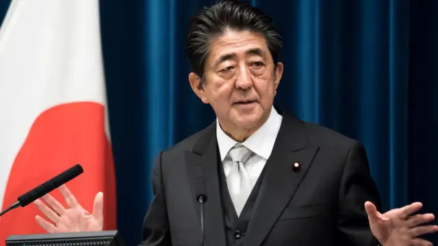 شینزو آبه، نخست وزیر ژاپن