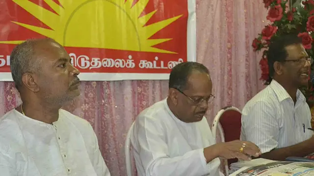 දෙමළ එක්සත් විමුක්ති පෙරමුණේ නායක ආනන්ද සංගරී