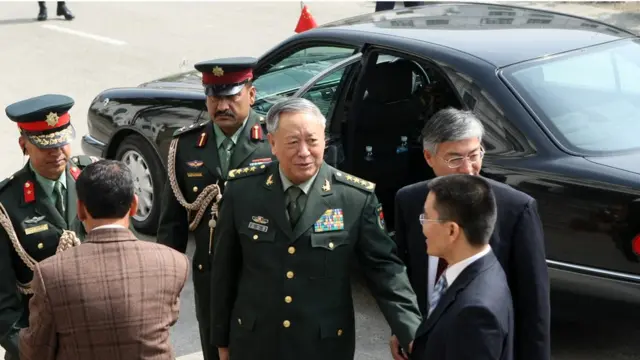 सन् २०११ मा चिनियाँ सेना प्रमुखले नेपालको भ्रमण गरेका थिए