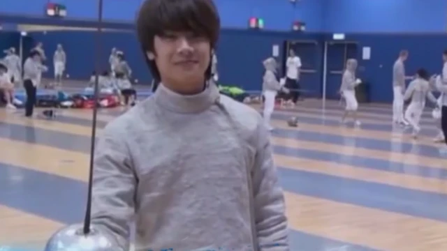 (캡션) 펜싱 선수 출신 잭슨은 스타가 되어 더 행복해지지 않았다고 말했다