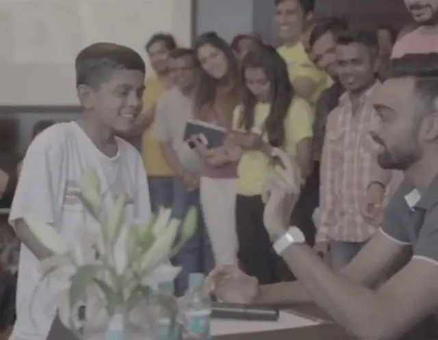 ஹாட்ரிக் எடுக்க உதவிய 12 வயது சிறுவனின் ஆலோசனை