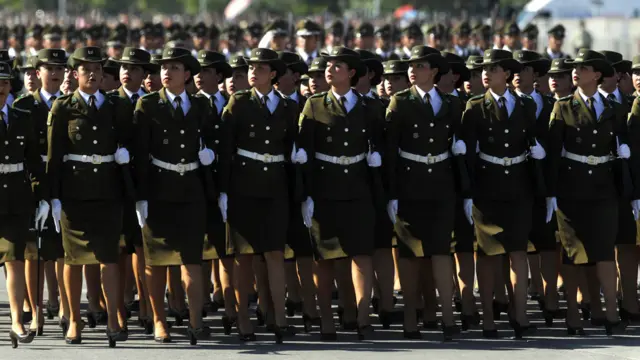Carabineros en Chile