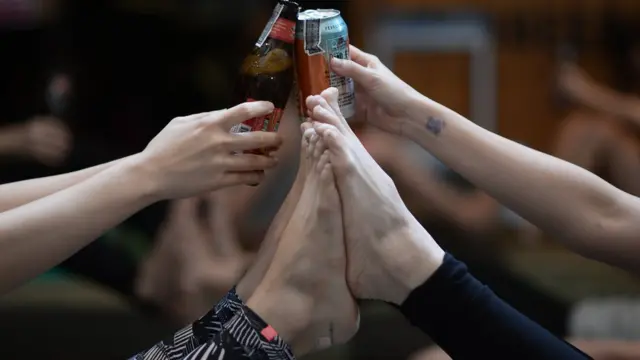 ชั้นเรียนโยคะเบียร์