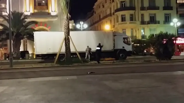 Nader el Shafei grabó con su celular cómo el conductor empezaba a disparar a la policía.