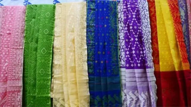 জামদানি শাড়ি।