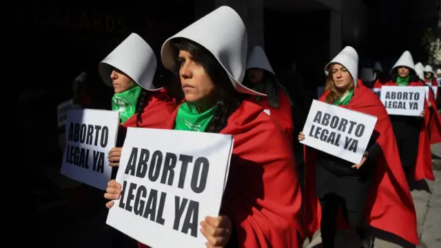 Manifestação na Argentina