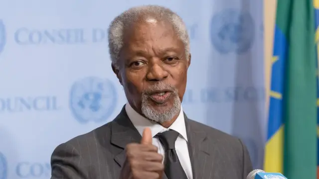 የቀድሞው የተባበሩት መንግሥታት ድርጅት ዋና ጸሐፊ ኮፊ አናን