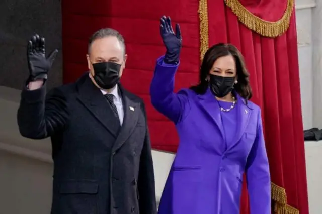 Kamala Harris and husband