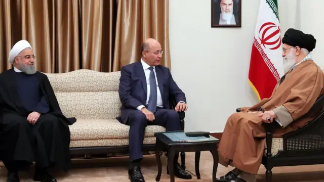 خامنه‌ای، صالح و روحانی