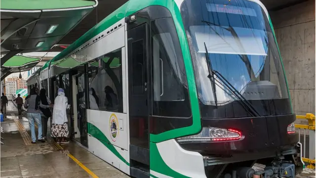 ఇథియోపియాలో చైనా నిర్మించిన రైల్వే వ్యవస్థ