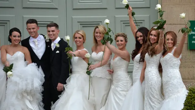 дружки та наречені