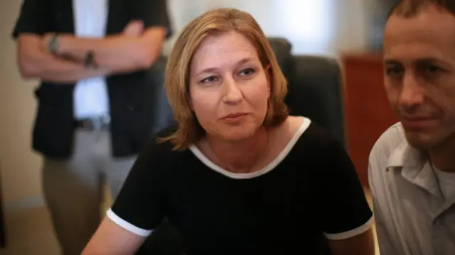 وزيرة الخارجية الاسرائيلية السابقة تسيبي ليفني