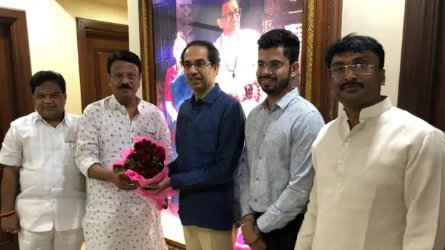 उद्धव ठाकरे आणि दिलीप माने