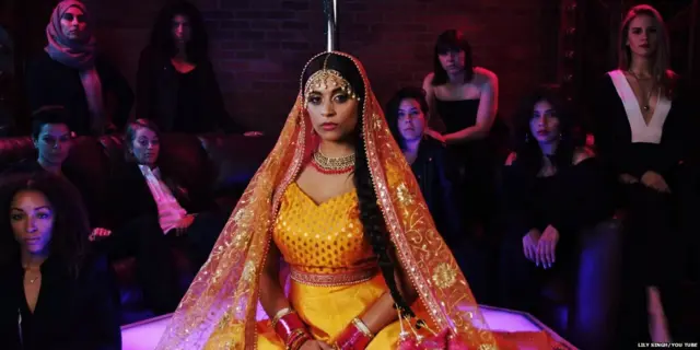 म्यूज़िक वीडियो का एक सीन