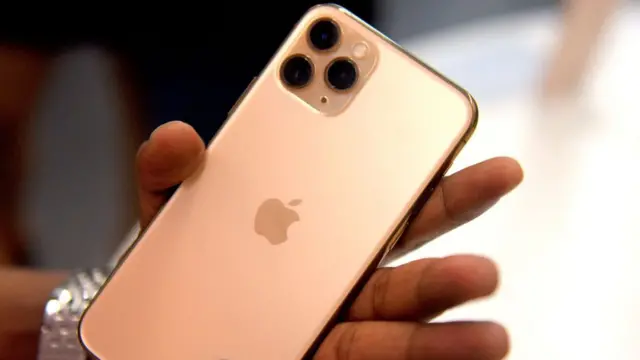 Camara del iPhone 11.