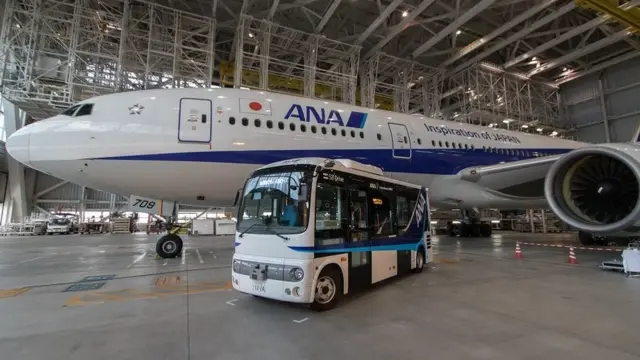 Softbank yaragerageje bisi ya Navya ku kibuga c'indege mu ntango z'uno mwaka