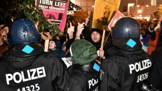 احتاجات ضد حزب "بديل من أجل ألمانيا" في برلين