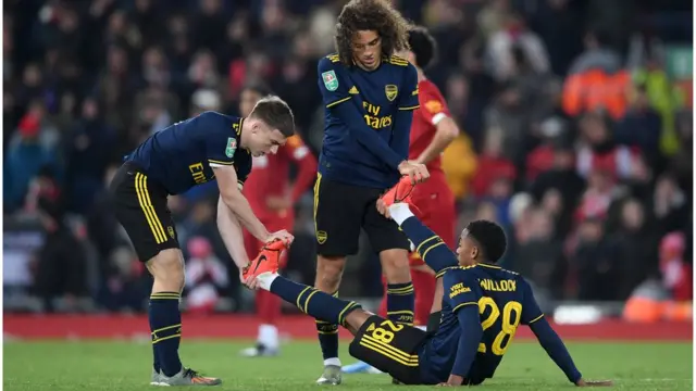 Awọn agbabọọlu Arsenal