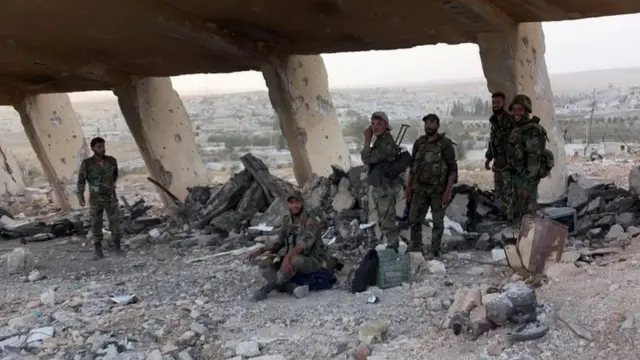 نیروهای دولت سوریه