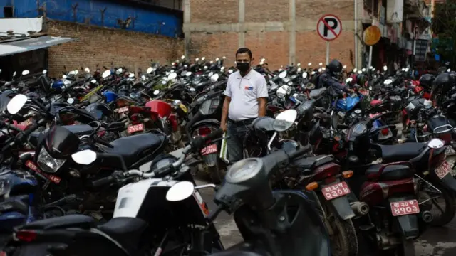 काठमाण्डूमा पार्किङ