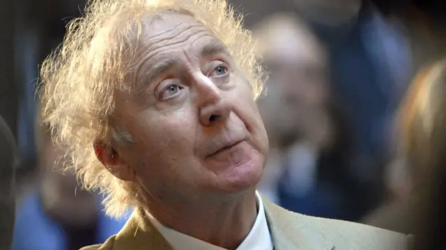 Retrato de Gene Wilder.