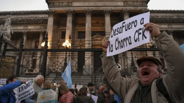 Protesta en Argentina
