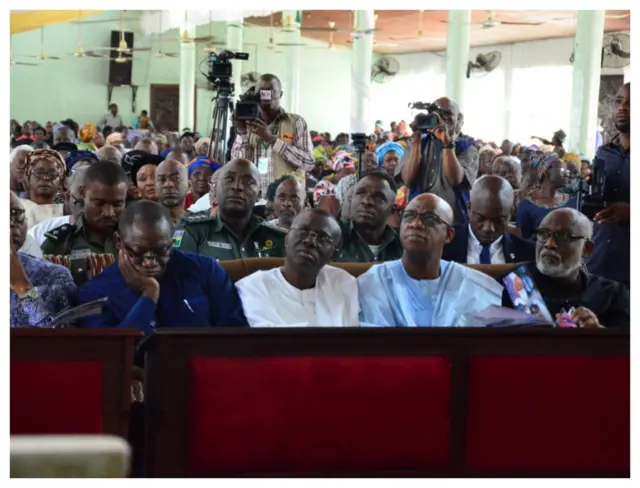 Awọn gomina ilẹ Yoruba nibi isin fun Oloogbe Funke Olakunrin