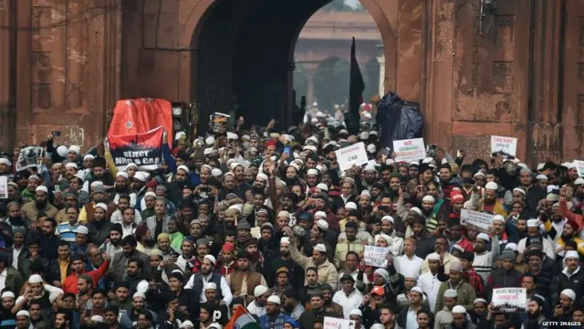 ਨਾਗਰਿਕਤਾ ਸੋਧ ਕਾਨੂੰਨ ਖਿਲਾਫ਼ ਪ੍ਰਦਰਸ਼ਨ