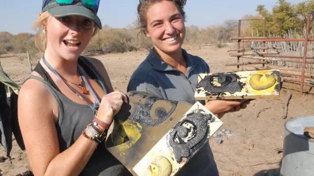 Megan Claase iyo Sam Lostrom ayaa diyaariyay midabbo lagu xardhayo looda