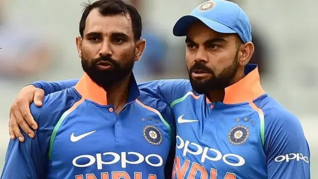 શમી અને વિરાટ કોહલી