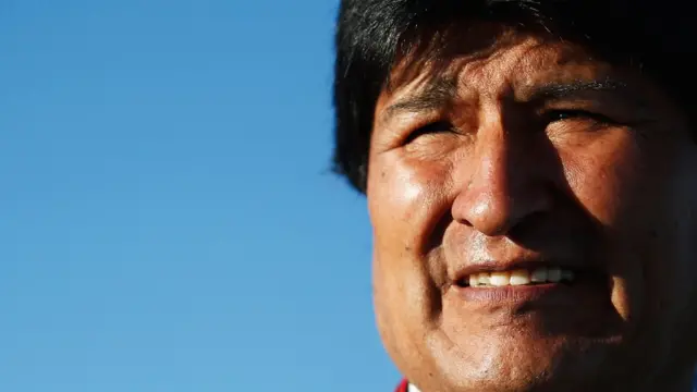 Presidente de Bolivia, Evo Morales