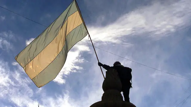 Protesta argentina