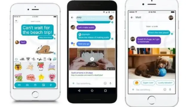 गूगल का मैसेंजर.