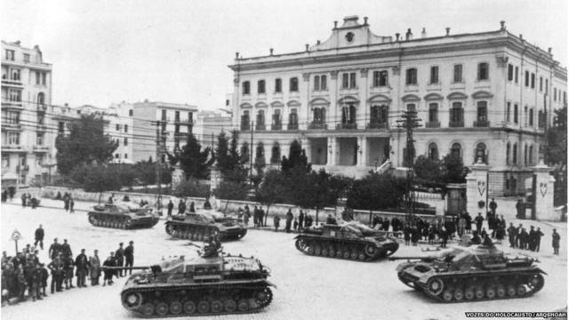 Nazistas ocupam Tessalônicasite de apostas grátis que de prêmios1941