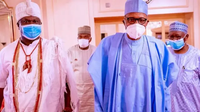 Fulani herdsmen: Buhari ṣèpàdé pẹ̀lú Ọọni, Makinde, Akeredolu lórí ọrọ ètò àbò nílẹ̀ Yorùbá