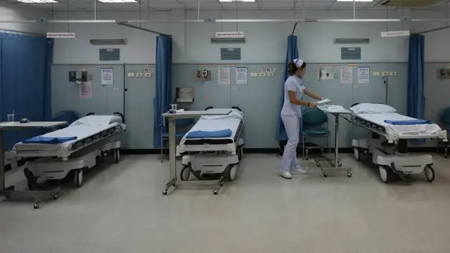 ภายในห้องฉุกเฉิน รพ.ธนบุรี