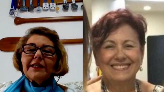 Leia Nascimento e Maria Helena Abad