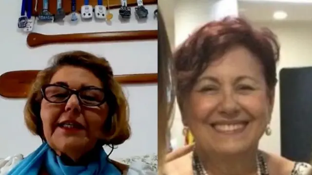 Leia Nascimento e Maria Helena Abad