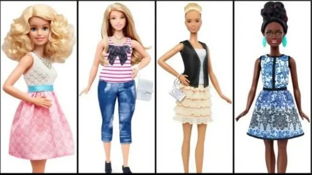 Barbie bebeklerinin farklı vücutlardaki ürünleri