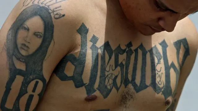 Pandillero de Barrio 18