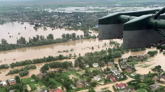 Ивано-Франковский район, вид сверху