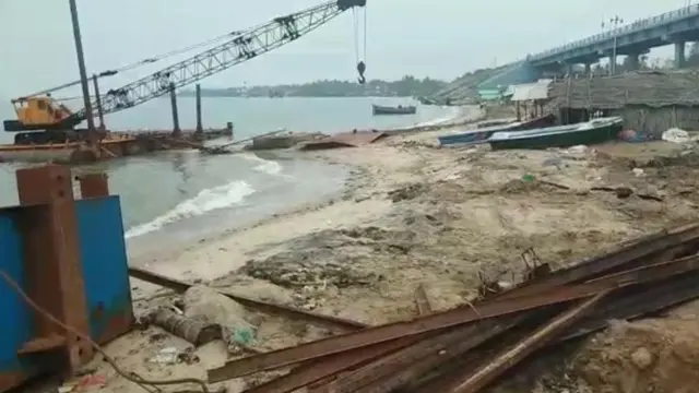 உள்வாங்கிய பாம்பன் கடன்.